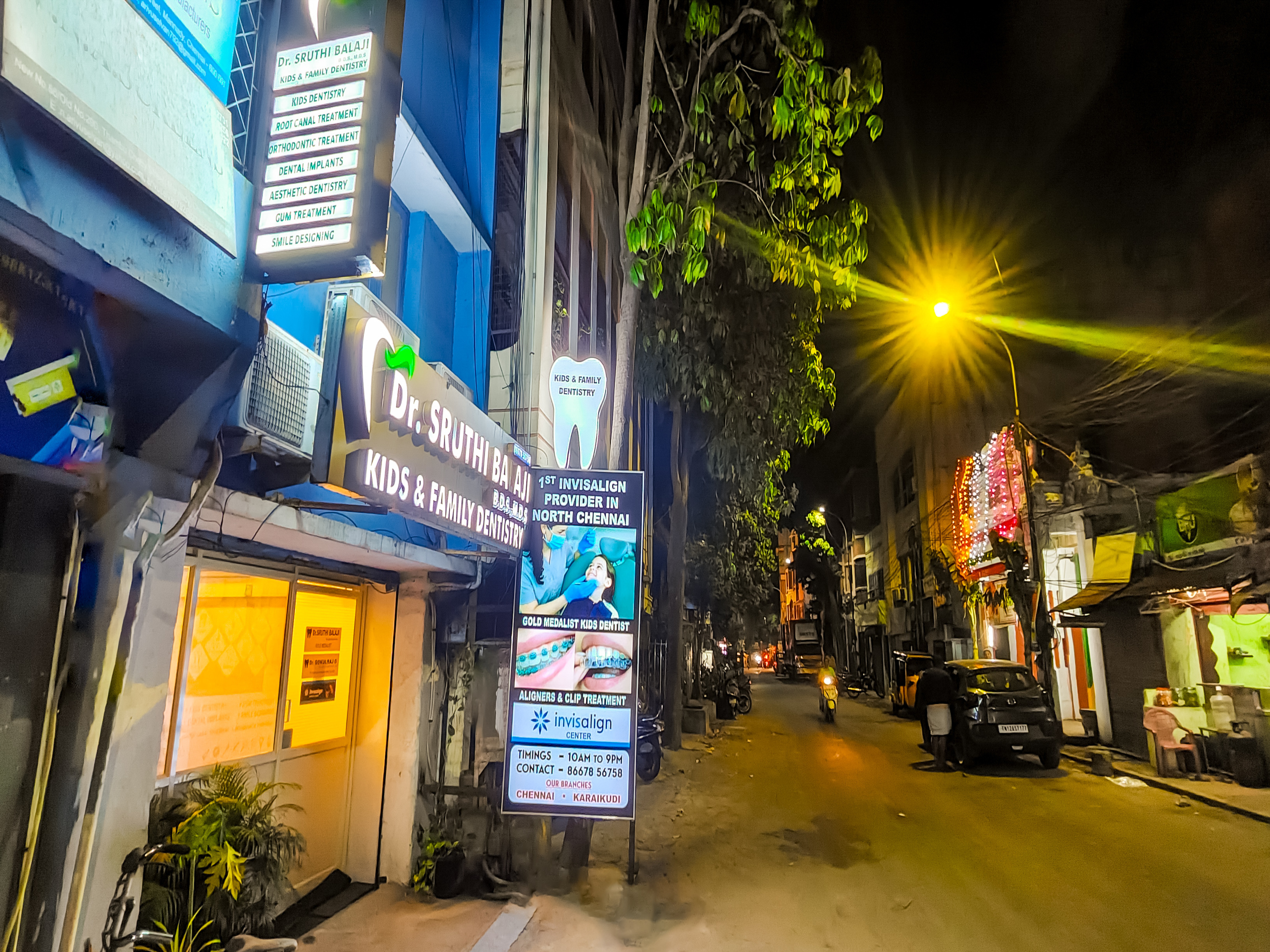Our Clinic at Night